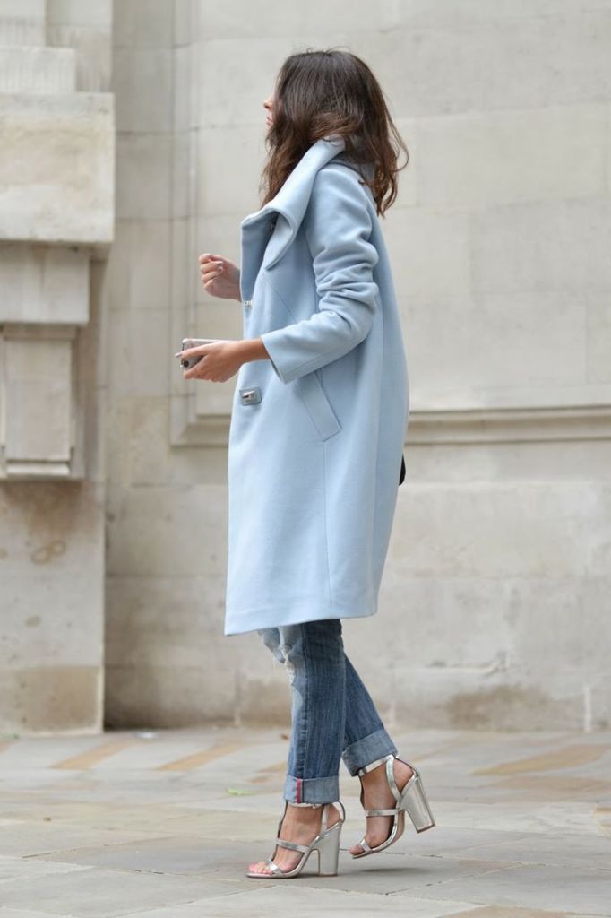 pastel-blue-coat-rolled-jeans-metallic-sandals-fall-pastels-via-fashioncognoscente.blogspot.gr