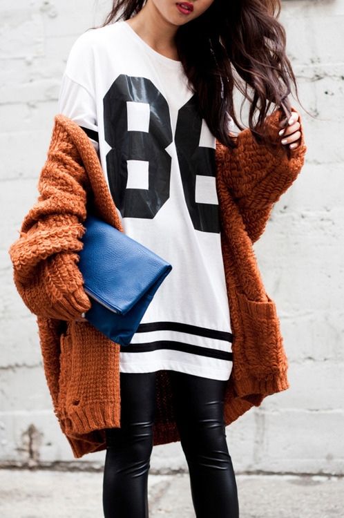 oversized jersey outfit