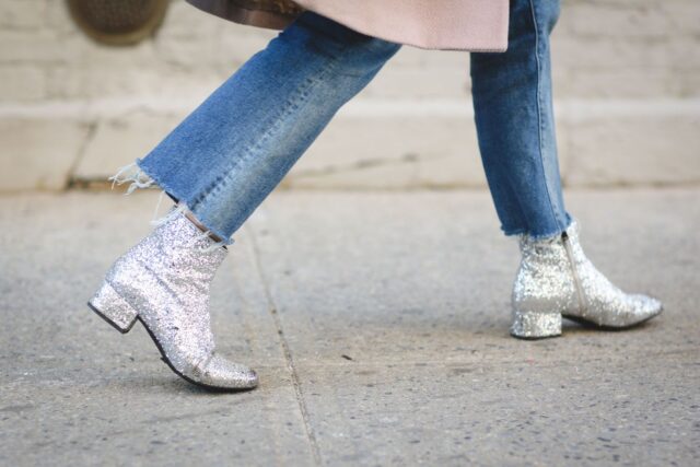 How to Wear Glitter Shoes – Closetful of Clothes