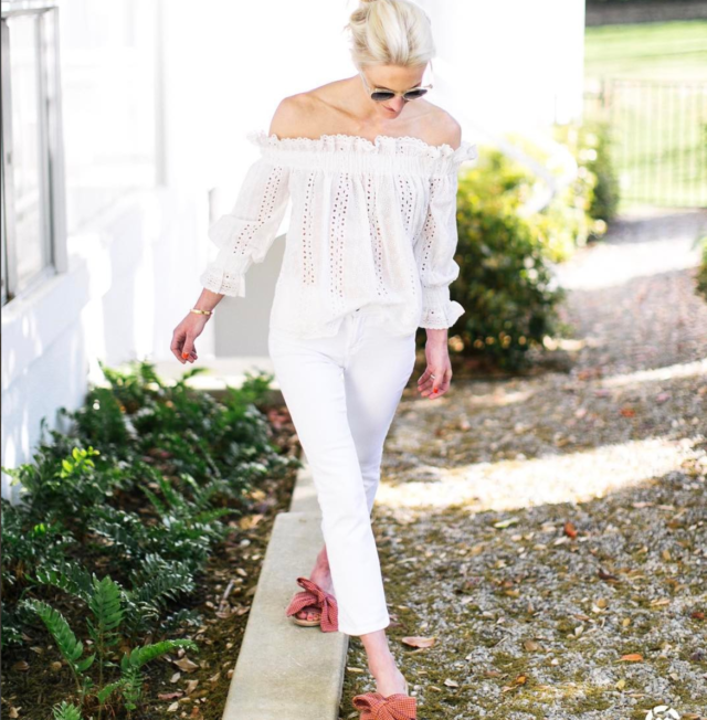 White Jeans Outfits For Spring - Closetful of Clothes