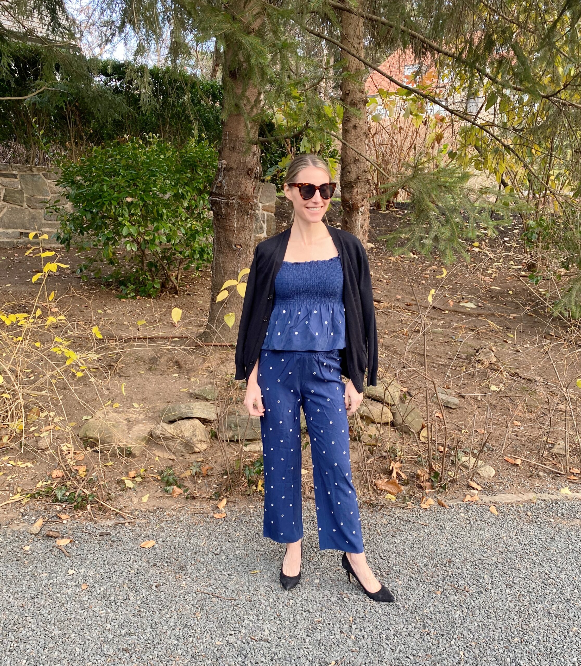 winter party outfit, winter date night outfit, how to wear pajamas in real life, winter maternity outfit