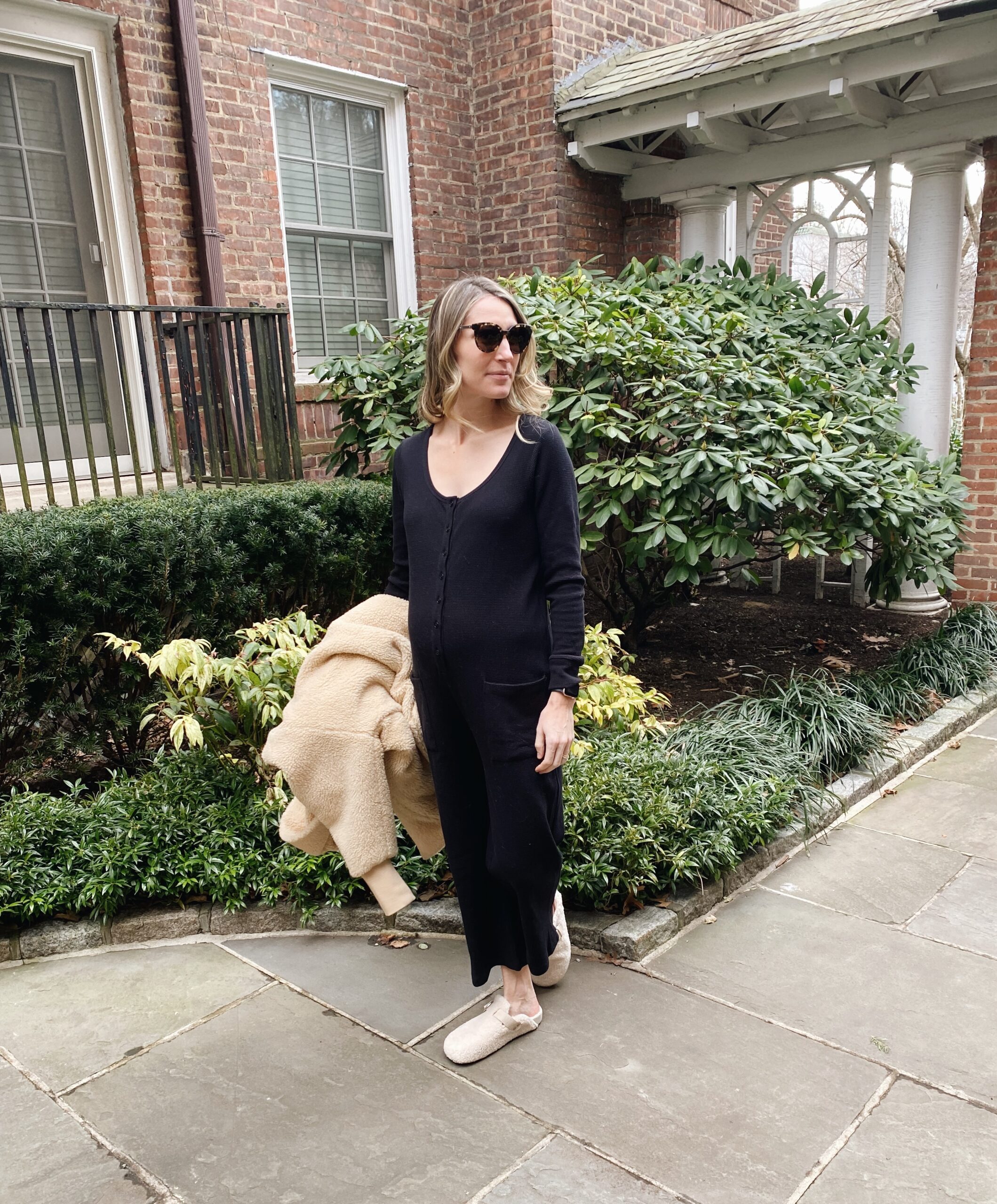 what I wore the second week of February 2022, winter maternity outfits