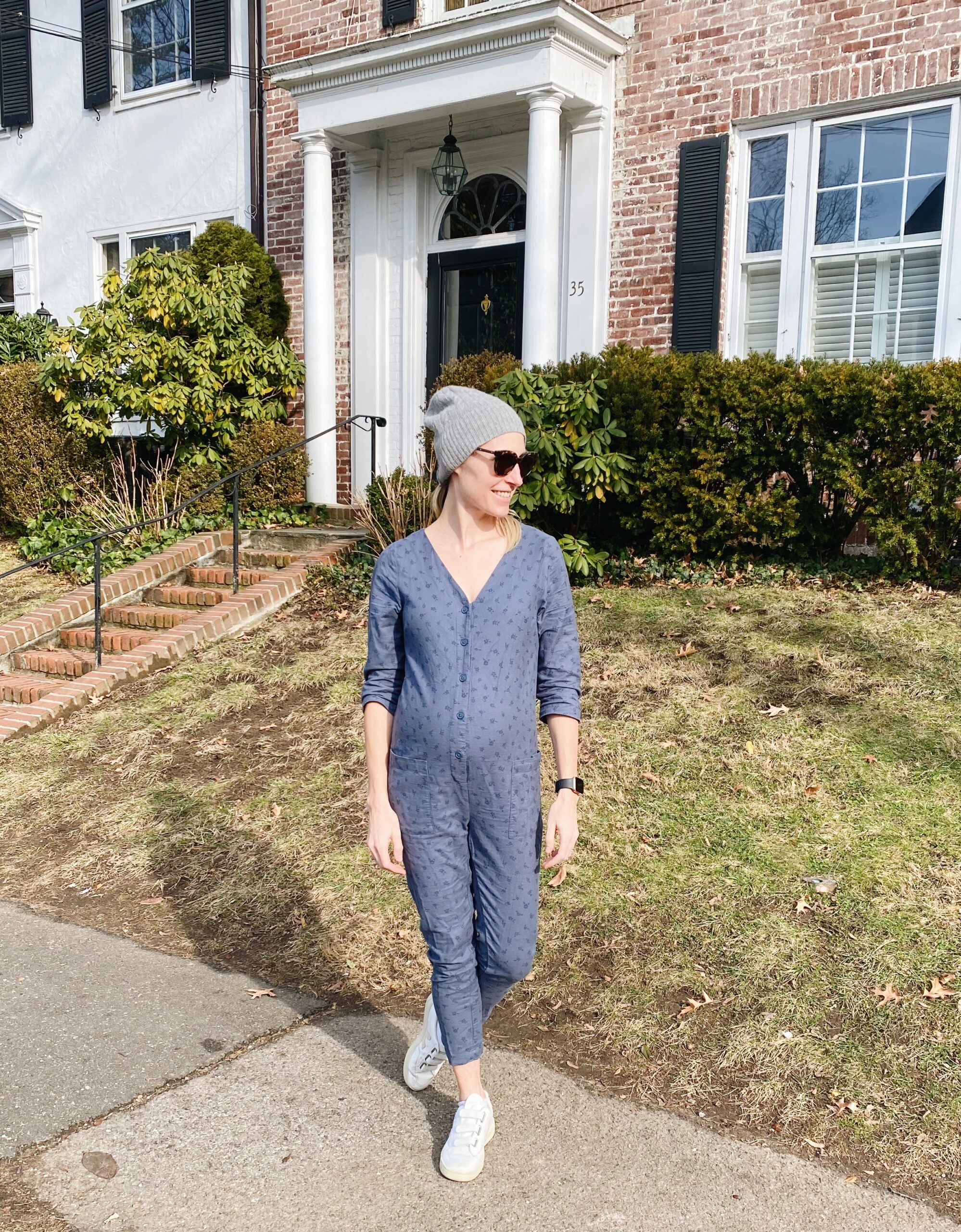 winter maternity outfits, maternity jumpsuit