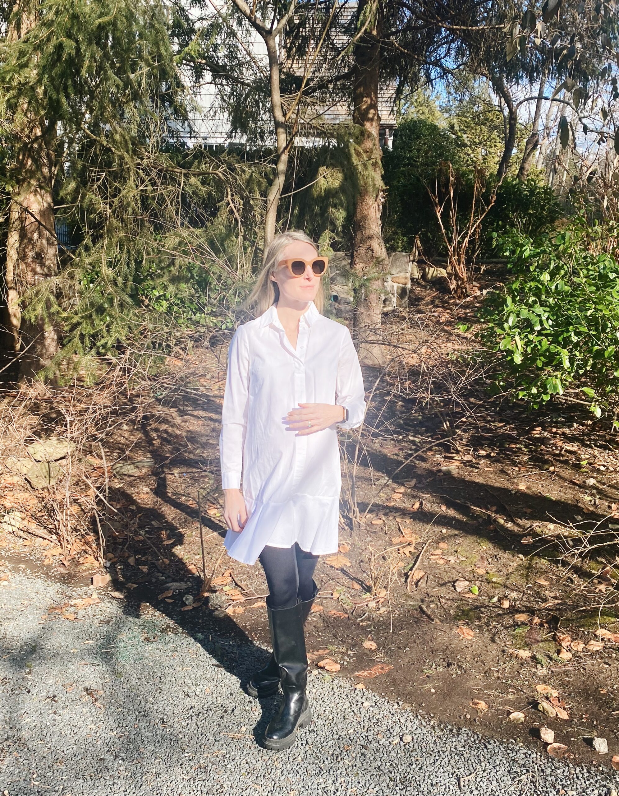what I wore the second week of March 2022, spring pregnancy outfits